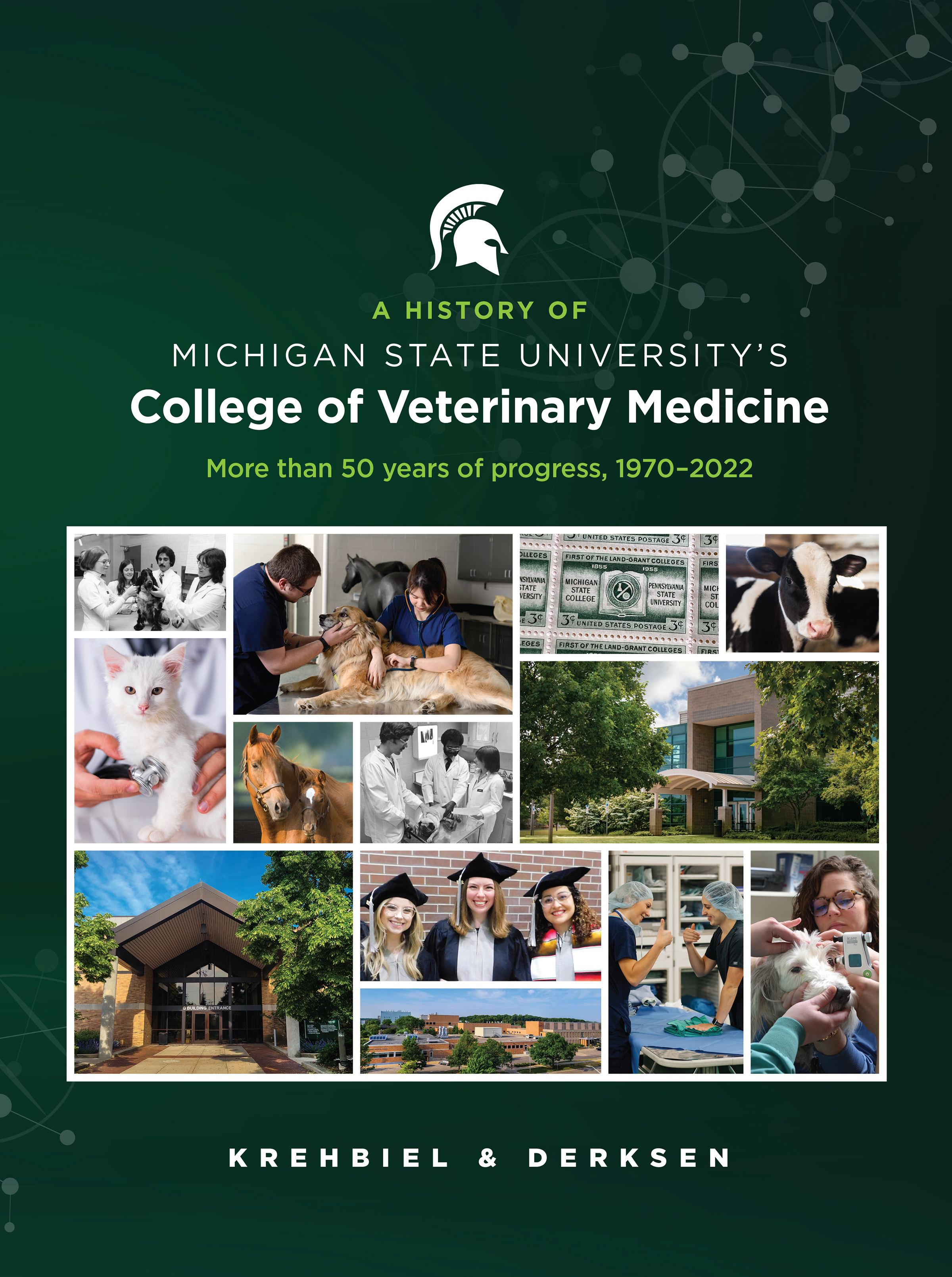 MSU College of Veterinary; complete history book design